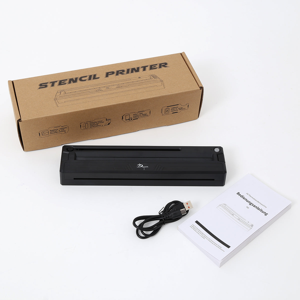 Professional portable tattoo heat transfer machine