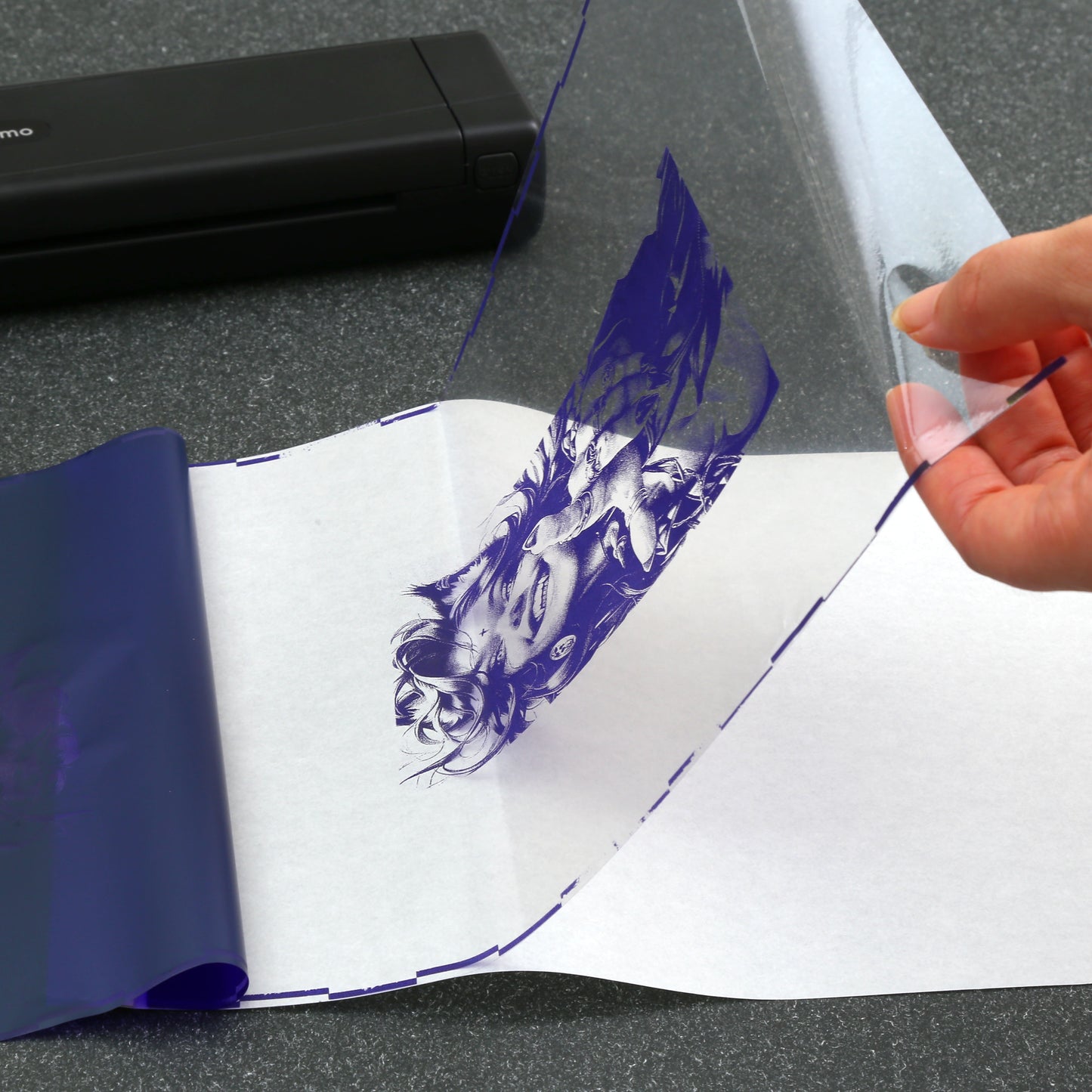 TNK 3-in-1 HD Tattoo Stencil Transfer Paper for Thermal Printers