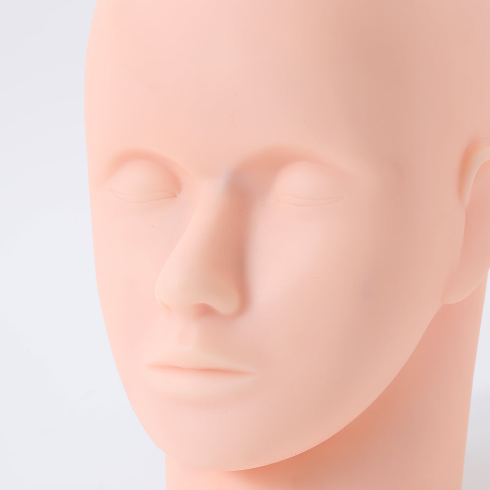 Professional Silicone Half-Head for Tattoo Training