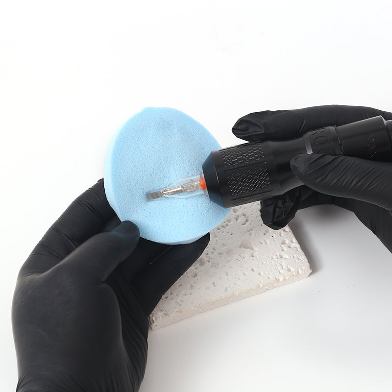 Tattoo Disposable Absorbent Sponge Strips for Needle Cleaning